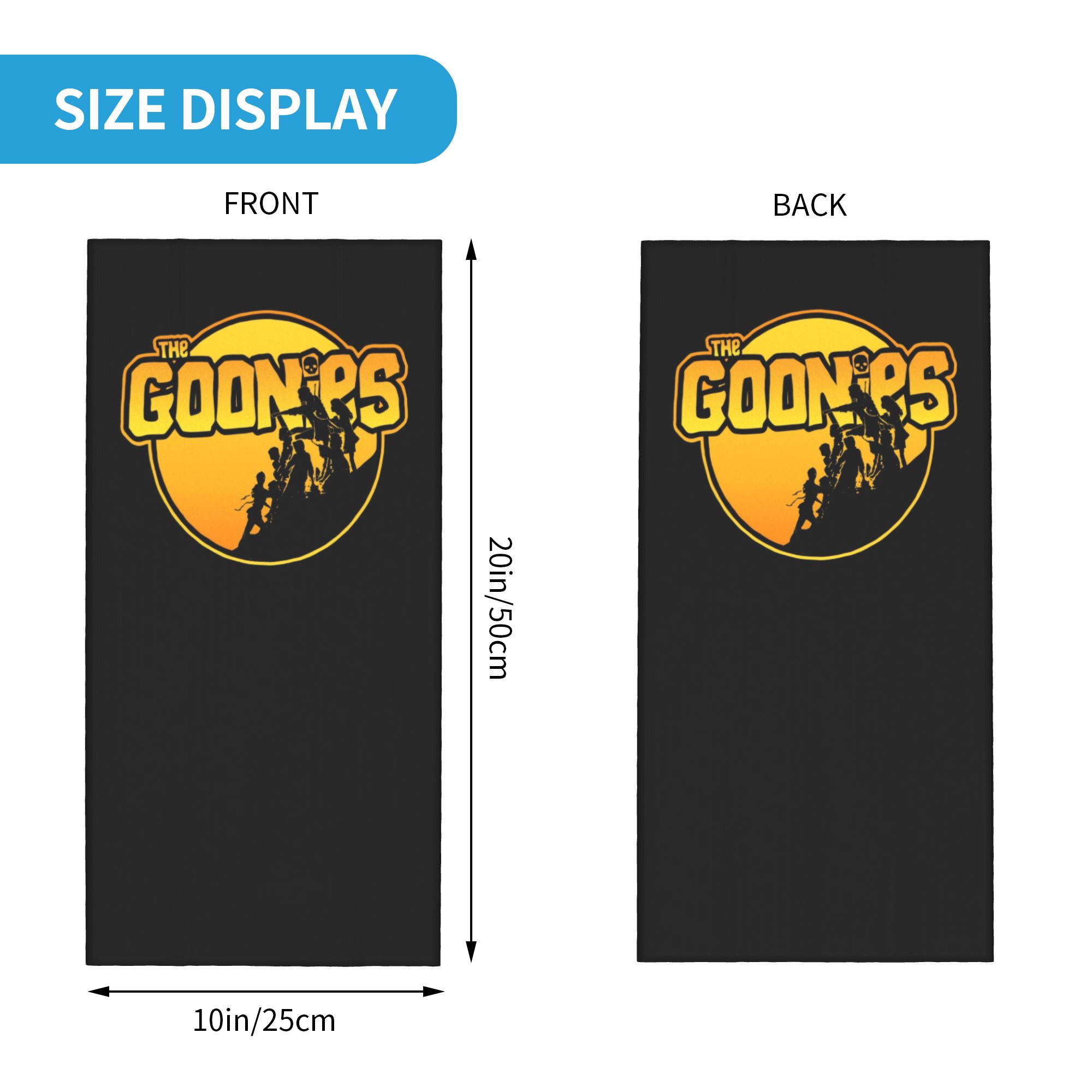 Benutzerdefinierter The Goonie – Neck Gaiter Face Cover Bewertung und Preis