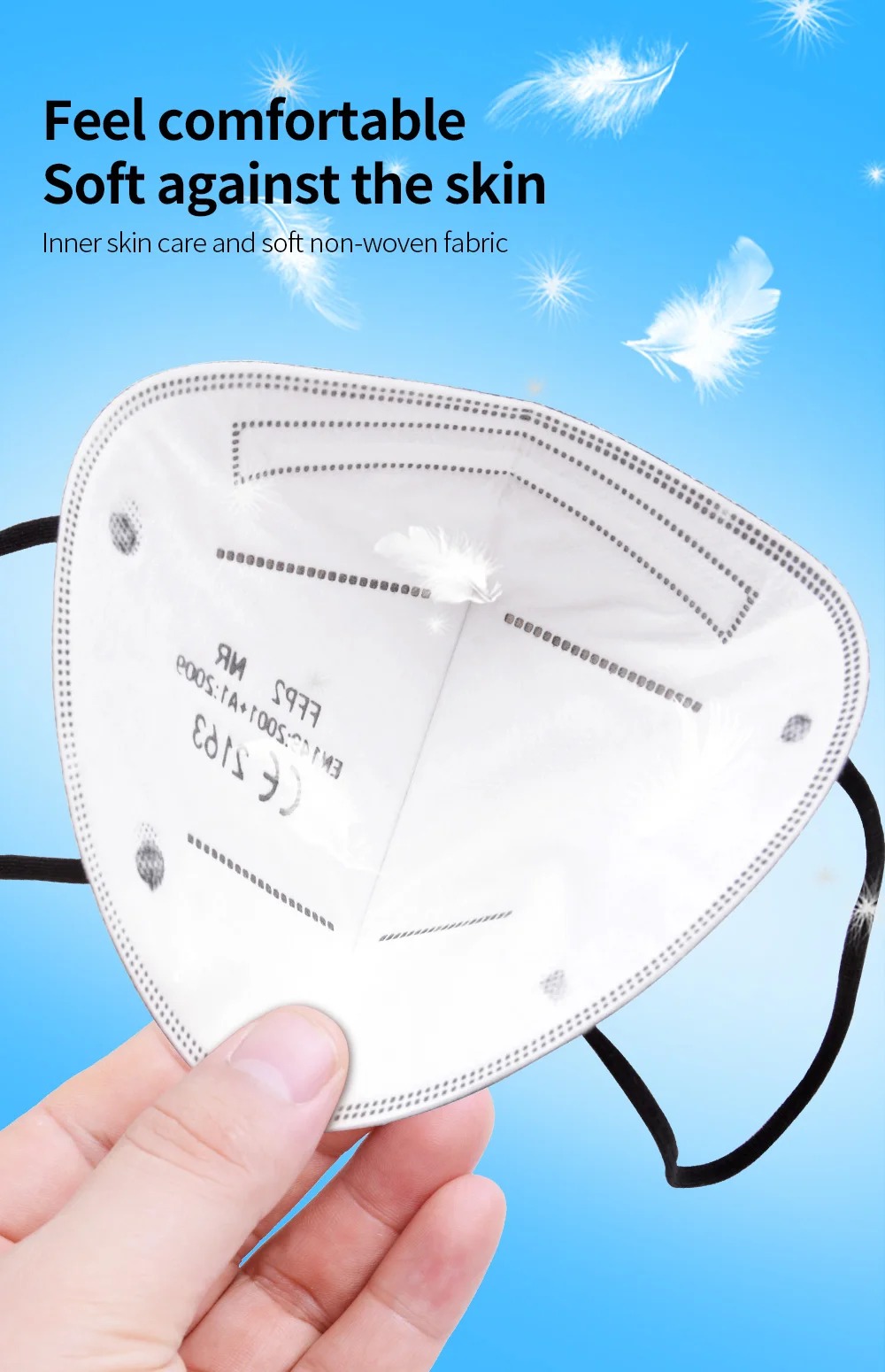 5-lagige FFP2-Masken CE-Zertif – Disposable Mask Blue Bewertung und Preis
