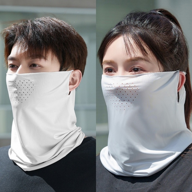 Sommer-Eisseide-Gesichtsschal, – Neck Gaiter Face Cover Bewertung und Preis
