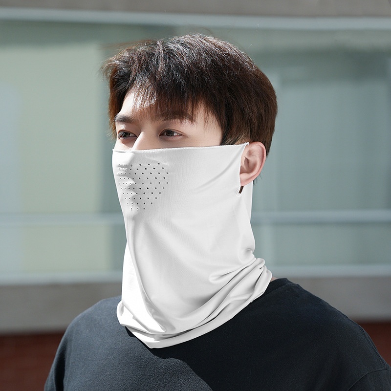Sommer-Eisseide-Gesichtsschal, – Neck Gaiter Face Cover Bewertung und Preis