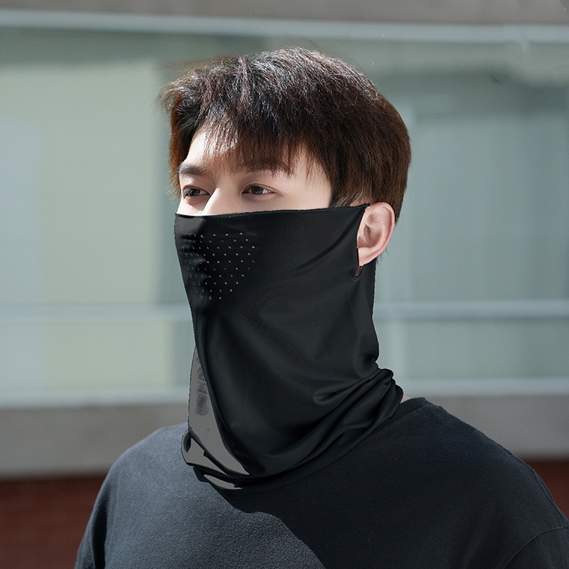 Sommer-Eisseide-Gesichtsschal, – Neck Gaiter Face Cover Bewertung und Preis
