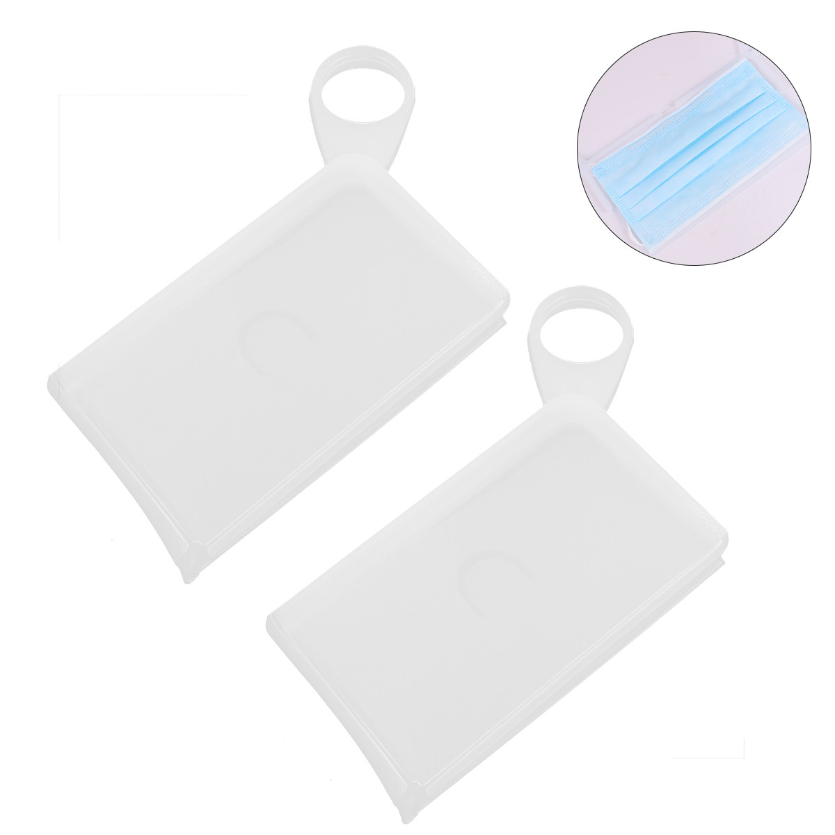 2 Stück Lebensmittelqualität S – Face Mask Storage Box Bewertung und Preis