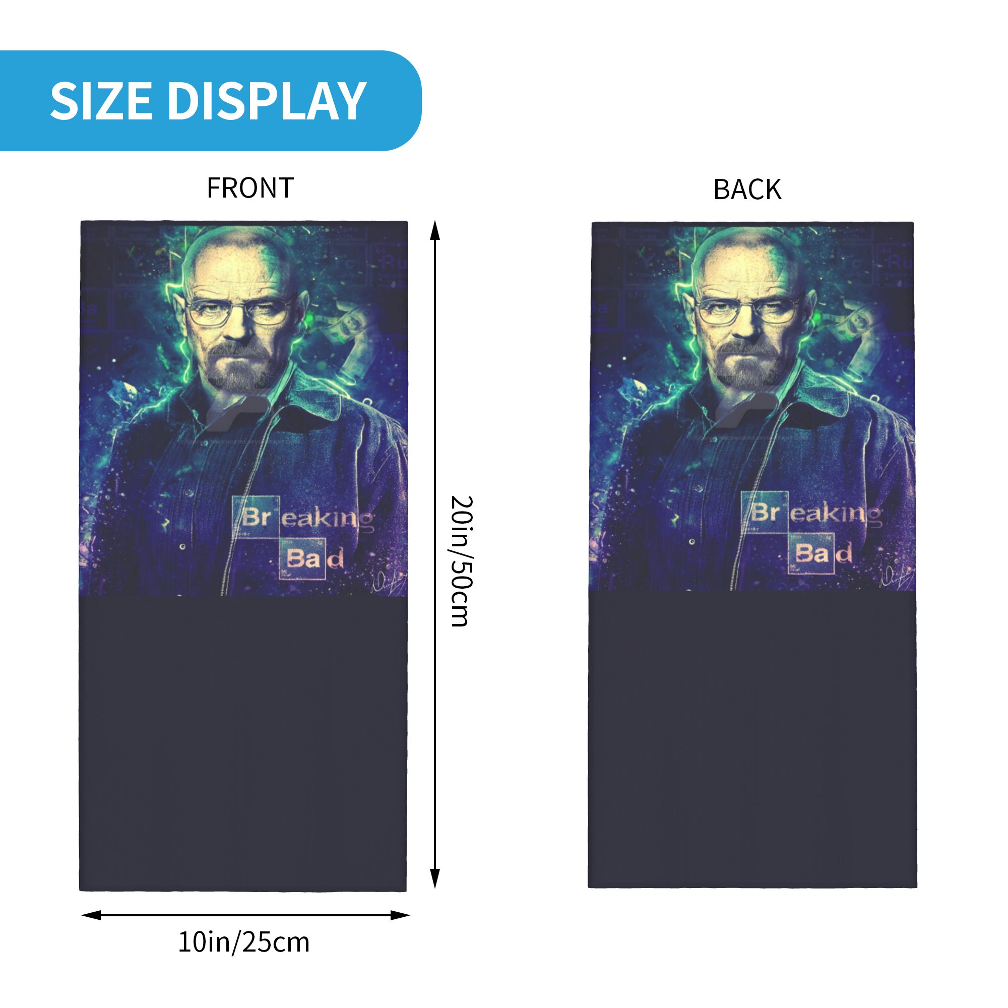 Maßgefertigter Breaking Bad Wa – Neck Gaiter Face Cover Bewertung und Preis